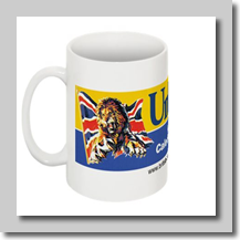 BCal Cargo coffee mug